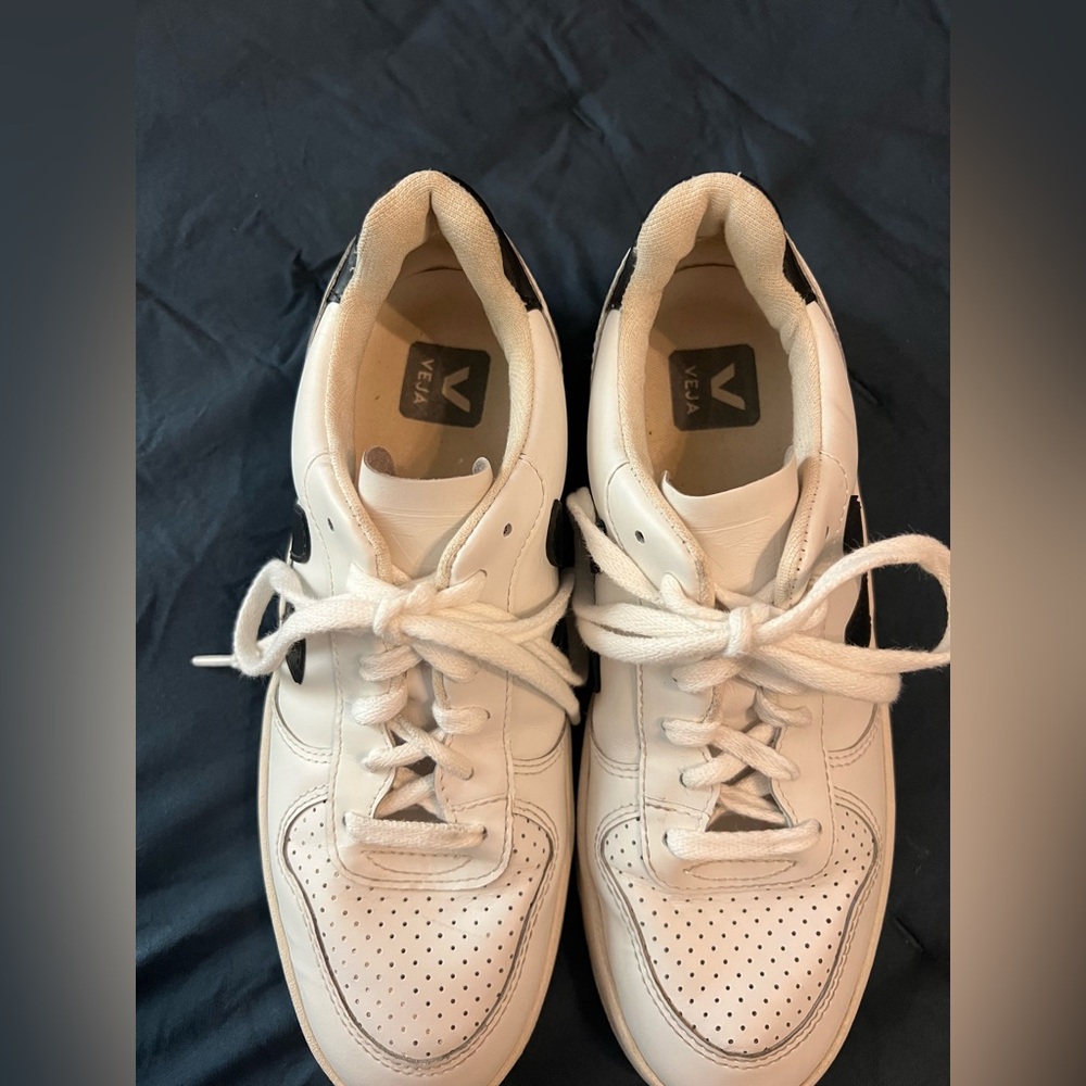 Veja sneakers extra white black v10 - Picture 4 of 12